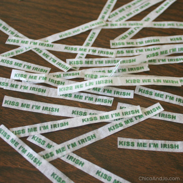 St. Patrick's Day Kiss Me, I'm Irish Hershey's Kisses