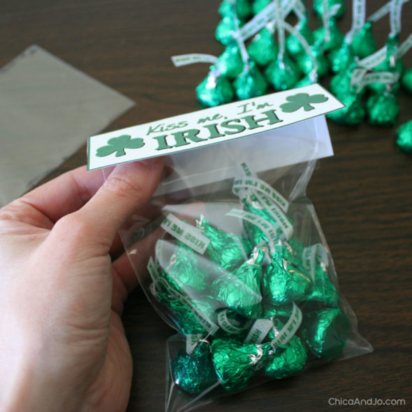 St. Patrick's Day Kiss Me, I'm Irish Hershey's Kisses