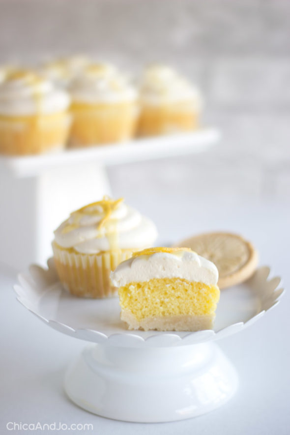 Lemonades Girl Scout cookie cupcake recipe