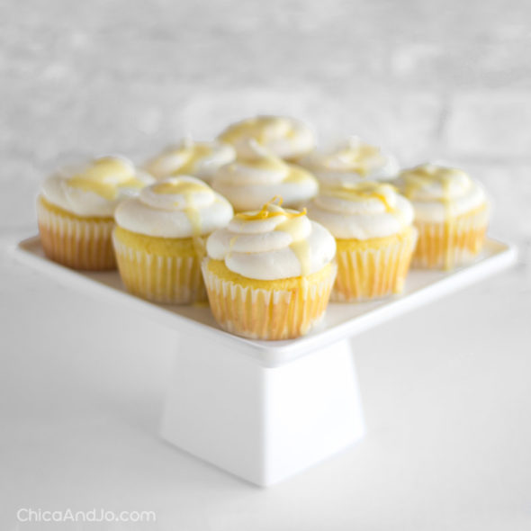 Lemonades Girl Scout cookie cupcake recipe