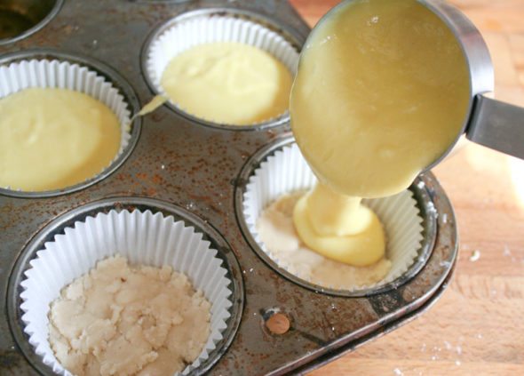 Lemonades Girl Scout cookie cupcake recipe