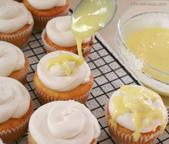 Lemonades Girl Scout cookie cupcake recipe