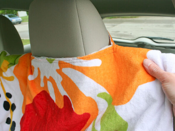 Make your own quick car seat covers