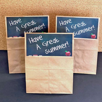 End of School Year Treat Bags