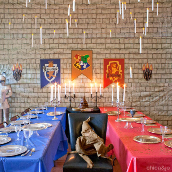 Harry Potter Table Decor Ideas  Halloween table settings, Table  decorations, Table settings