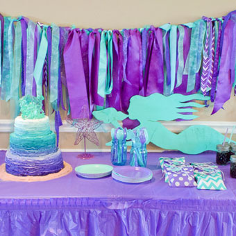 Mermaid Birthday Party Ideas