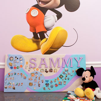 Disney Pin Collection Display Board