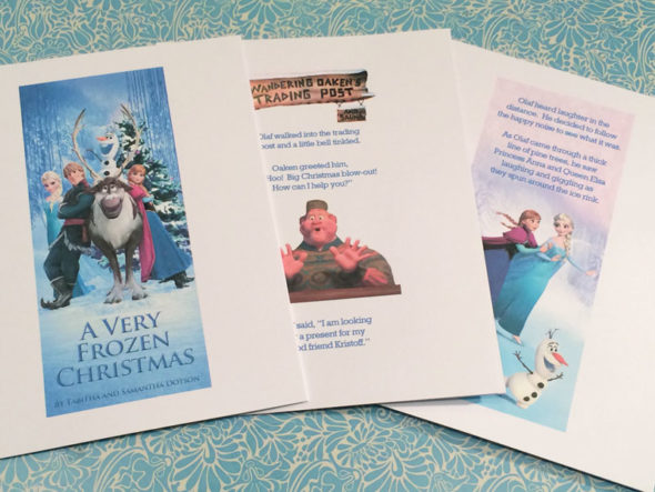 Disney Frozen Advent calendar printables