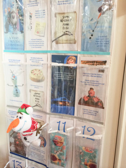 Disney Frozen Advent calendar printables