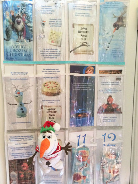 Disney Frozen Advent calendar printables