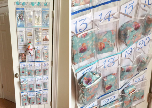 Disney Frozen Advent calendar printables