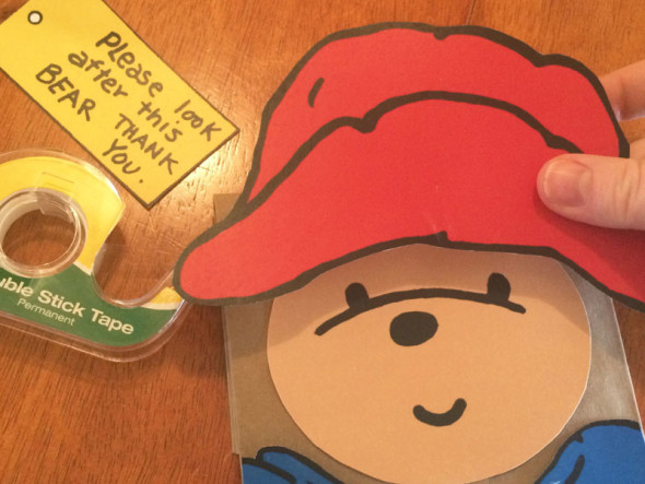 Paddington Bear party favor bags