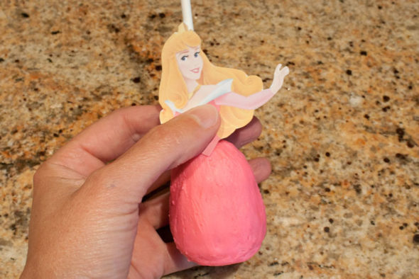 printable disney princess cake pop toppers