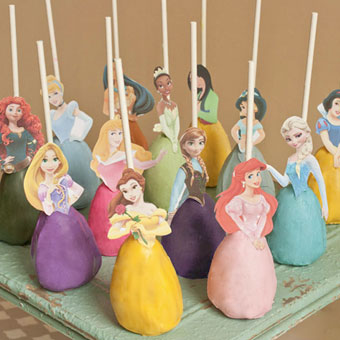 Disney Princess Cake Pop Toppers