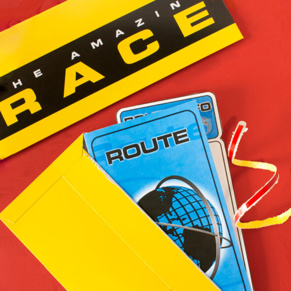 where to buy Amazing Race tear-strip envelopes