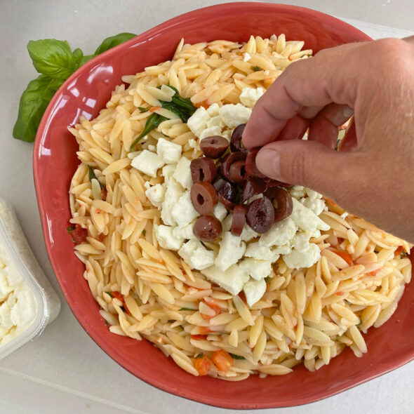 Disney's Tusker House orzo pasta salad recipe