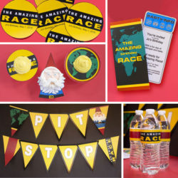 Amazing Race Party Printables | Chica and Jo