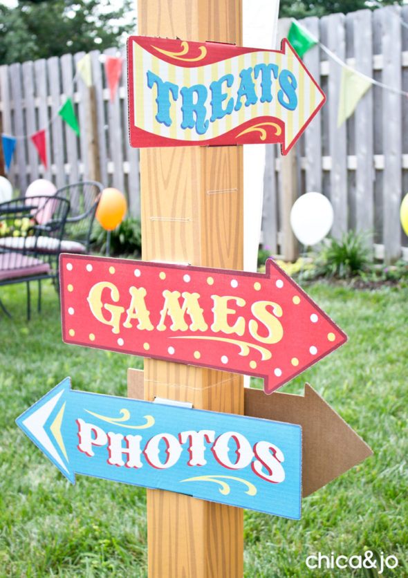 Carnival birthday party ideas