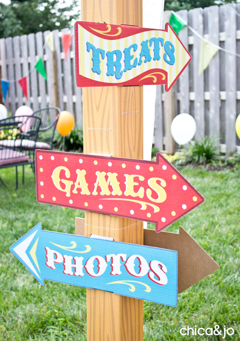 Carnival Birthday Party Ideas