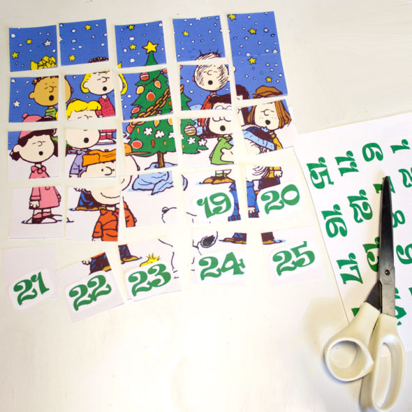 Peanuts Charlie Brown Christmas Advent calendar