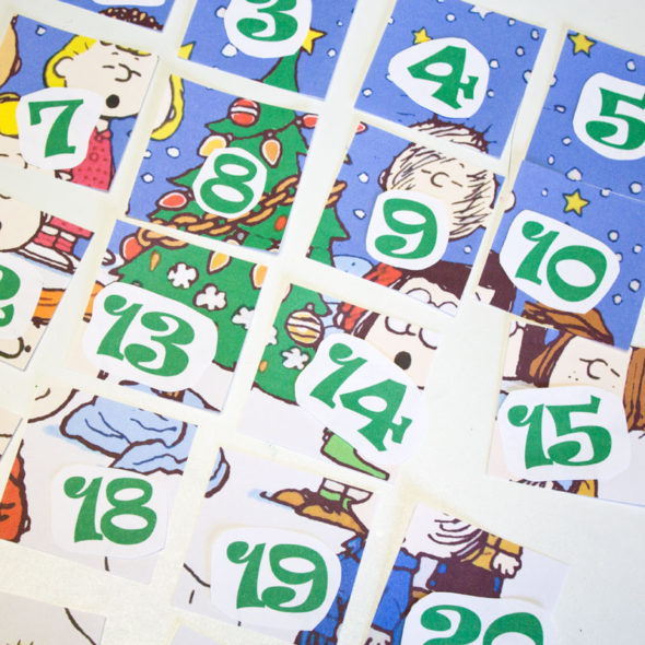 Peanuts Charlie Brown Christmas Advent calendar