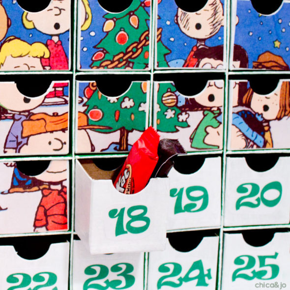 Peanuts Charlie Brown Christmas Advent calendar
