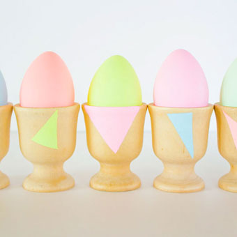 Neon Pastel Easter Egg Cups