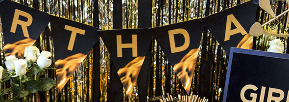 DIY Hunger Games party banner printables