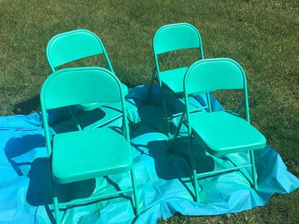 Folding Chair Refinish 4