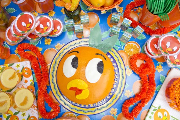 Disney Orange Bird Party 6