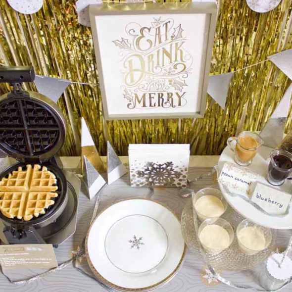 Waffle Bar Party Ideas