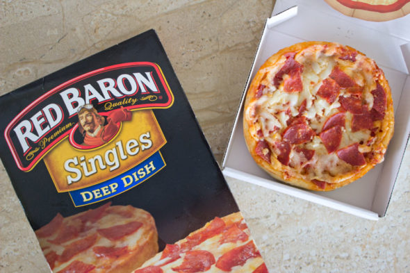 mini pizza boxes red baron singles