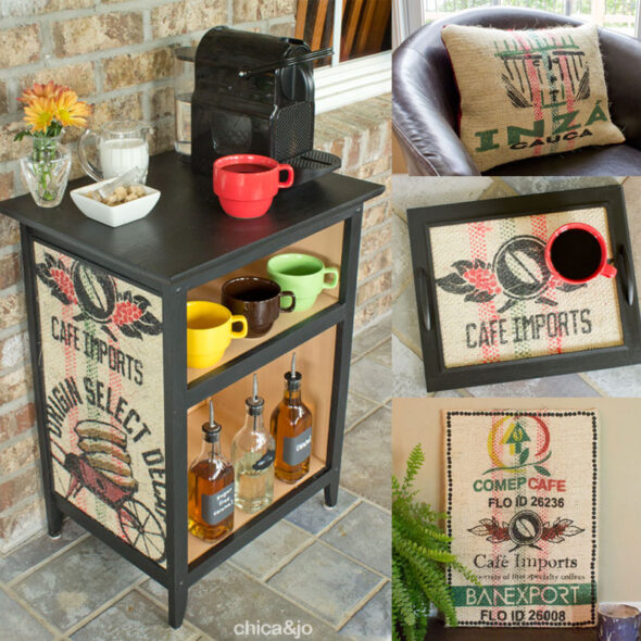 DIY Home Decor Projects Using Burlap Coffee Sacks