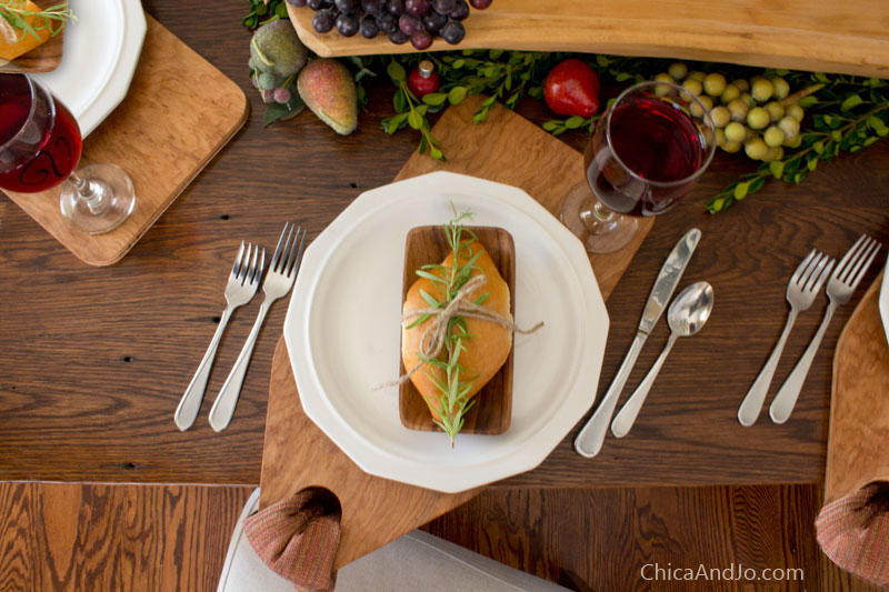 DIY Rustic Cutting Board Placemats