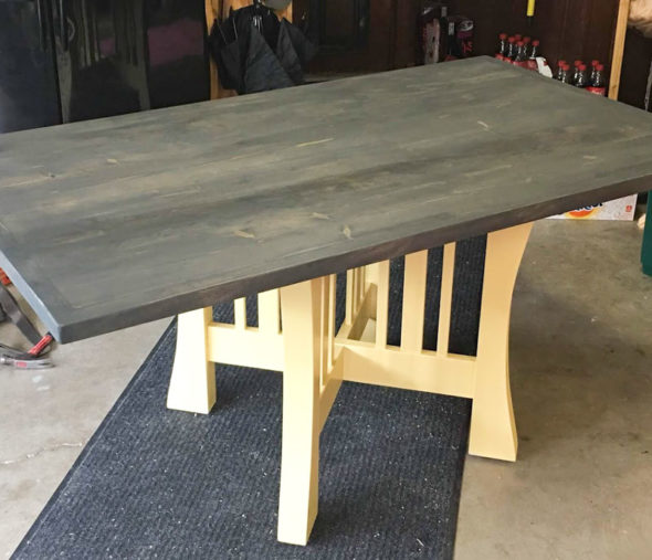 Building a custom kitchen banquette and table