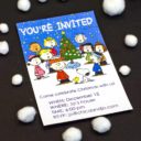 Peanuts Charlie Brown Christmas party Printables | Chica and Jo