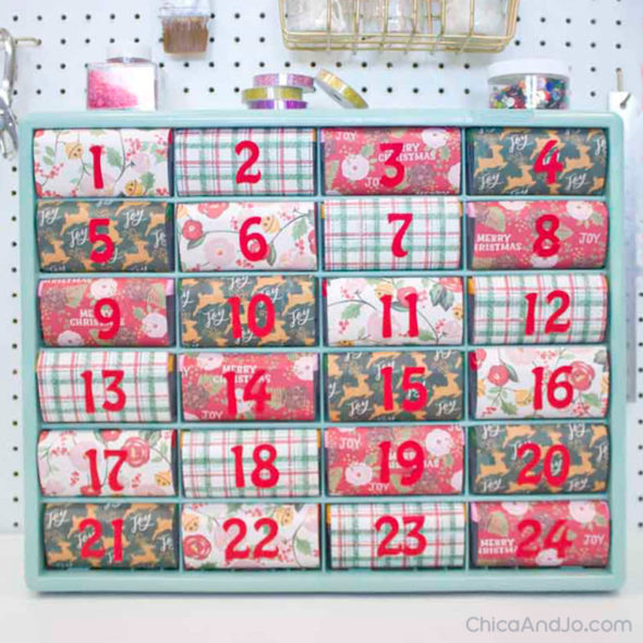 Christmas Advent Calendar for a Crafter or DIYer