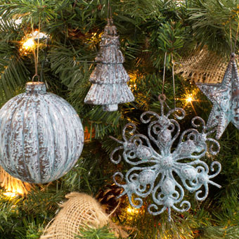 Redo Dollar Store Christmas Ornaments