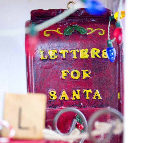 Christmas curiosities cabinet