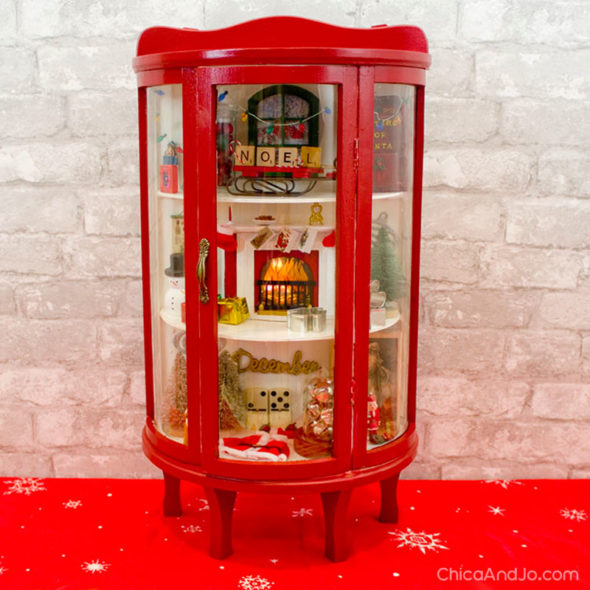 Christmas Curiosities Cabinet