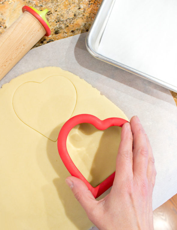 Anti-Valentine conversation heart cookies