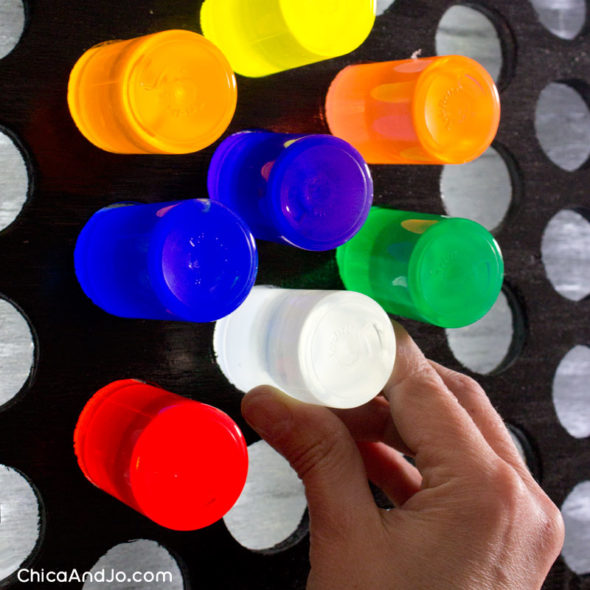 How to make a giant Lite Brite tutorial