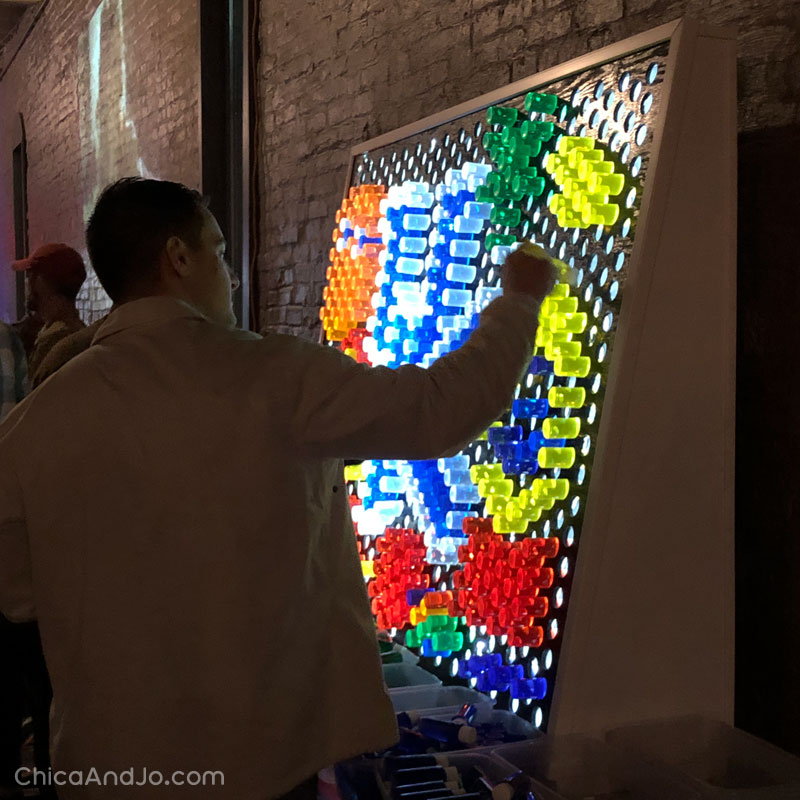 Make a Giant Lite Brite