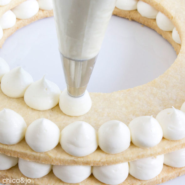 Easter Peep cookie cream tart for Spring