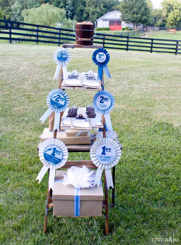 Country boy baby shower games