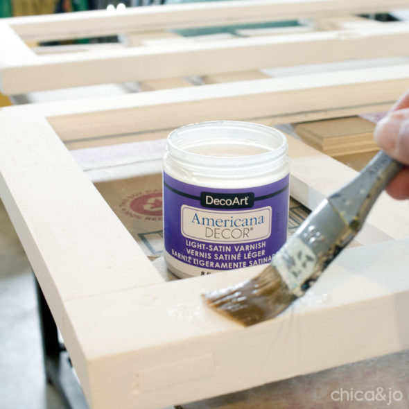 Restoring an antique hutch cabinet