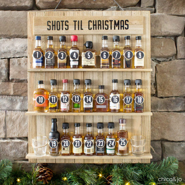 DIY Bourbon Advent Calendar