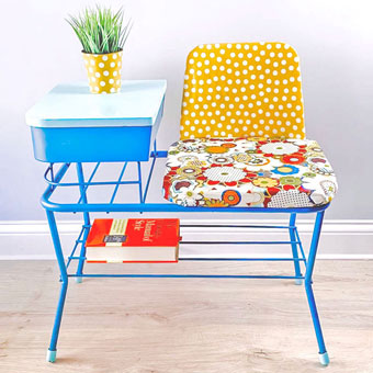 Vintage Gossip Bench Makeover