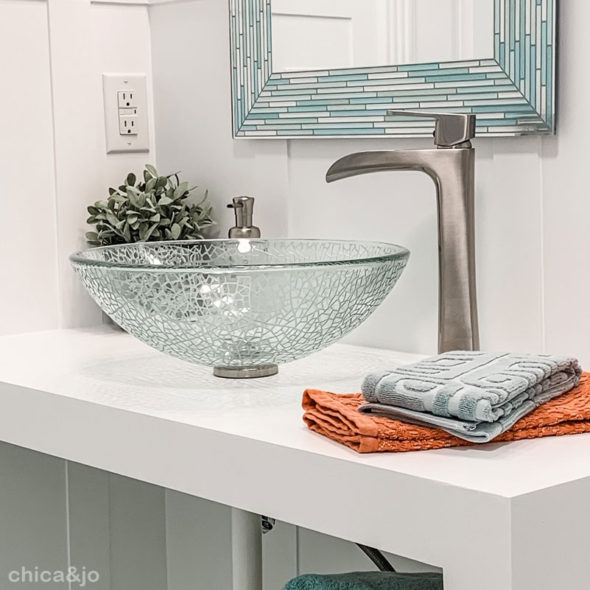 Spa-like guest bathroom makeover ideas