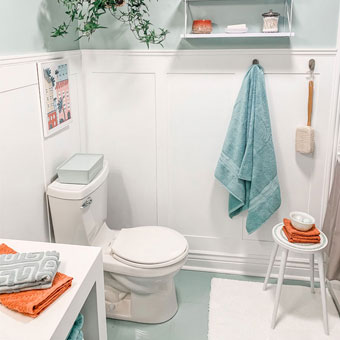 Spa-like Guest Bathroom Makeover Ideas